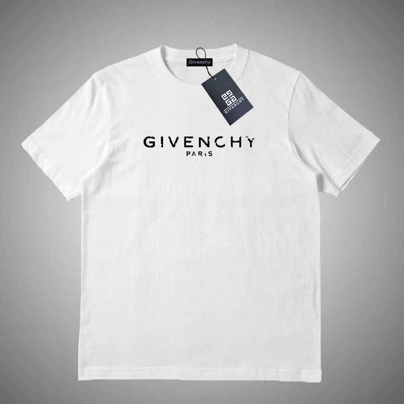 Compre Givenchy De Lujo Para Hombre De La Marca T Camisa De La Manera Impresión De La Letra Camiseta De Manga Corta De Alta Calidad De Los Hombres De Las Mujeres Camisetas