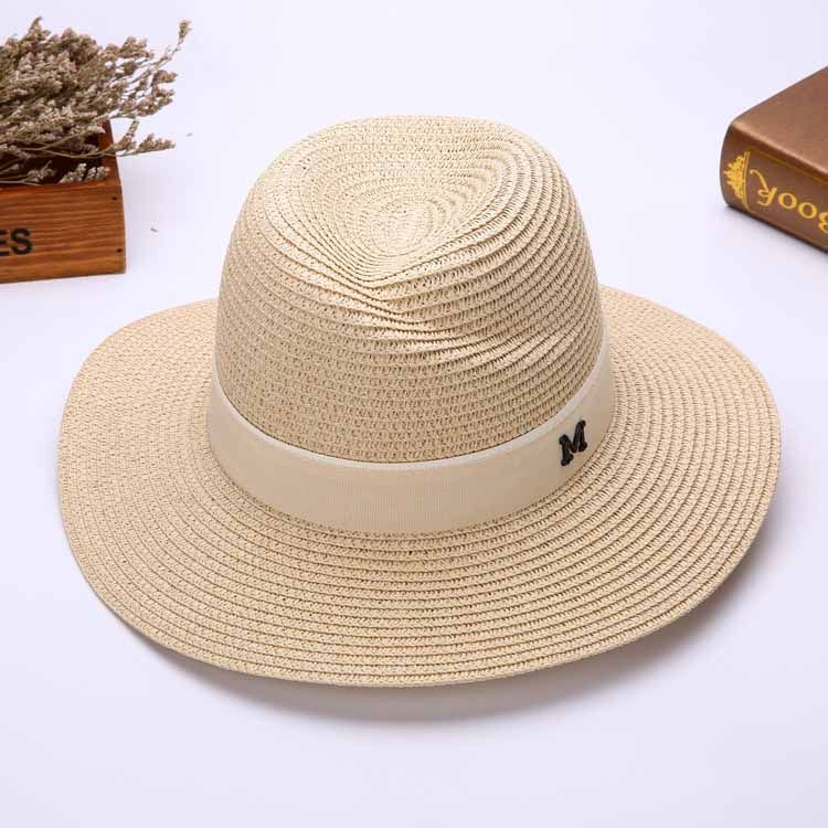 Fishing hat//Cowboy hat M//Increase The Brim Beach hat//Sunscreen Sun hat Female//Old Straw hat