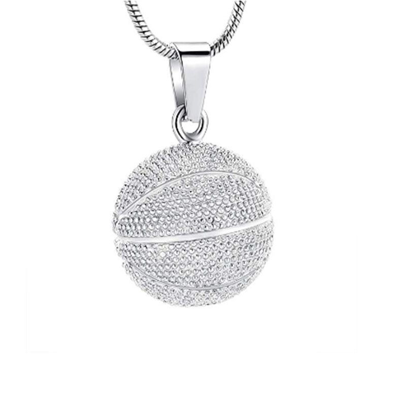 Basketball Cremación Urn Collar-deporte Basketball Cremación Urn Collar-deporte