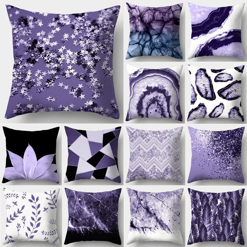 purple pillow pillowcase