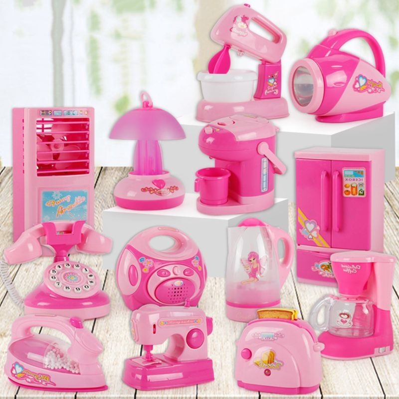 kitchen toy pink