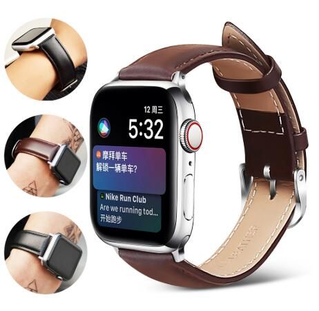 genuine leather apple watch band 38mm