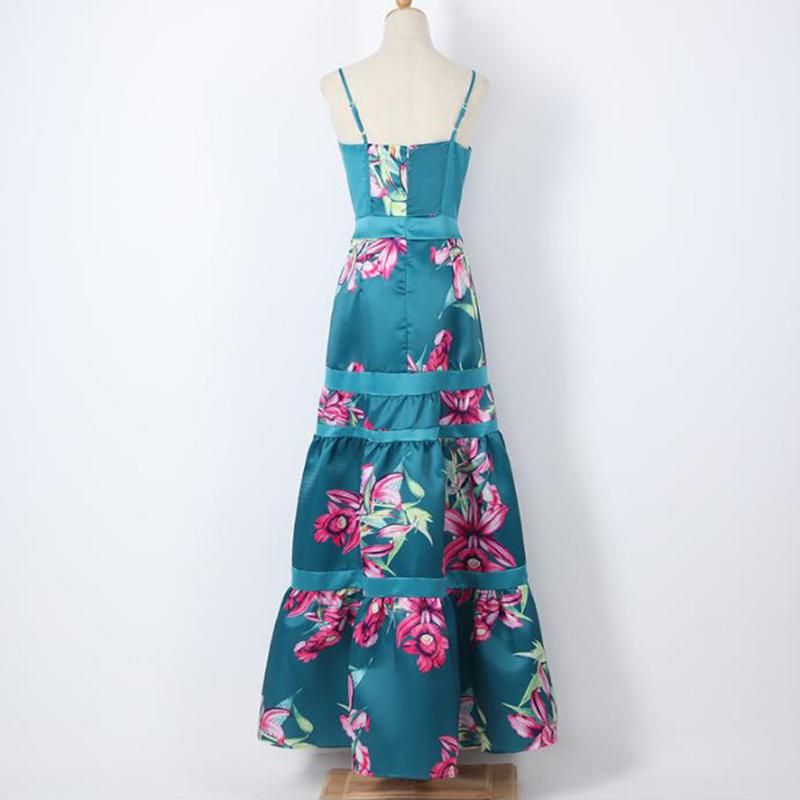 vintage floral print dress