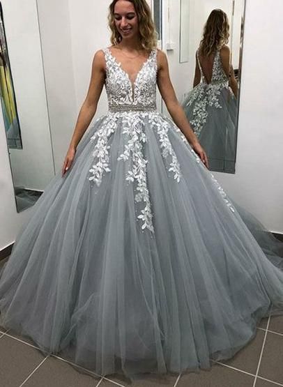 puffy prom dresses 2019