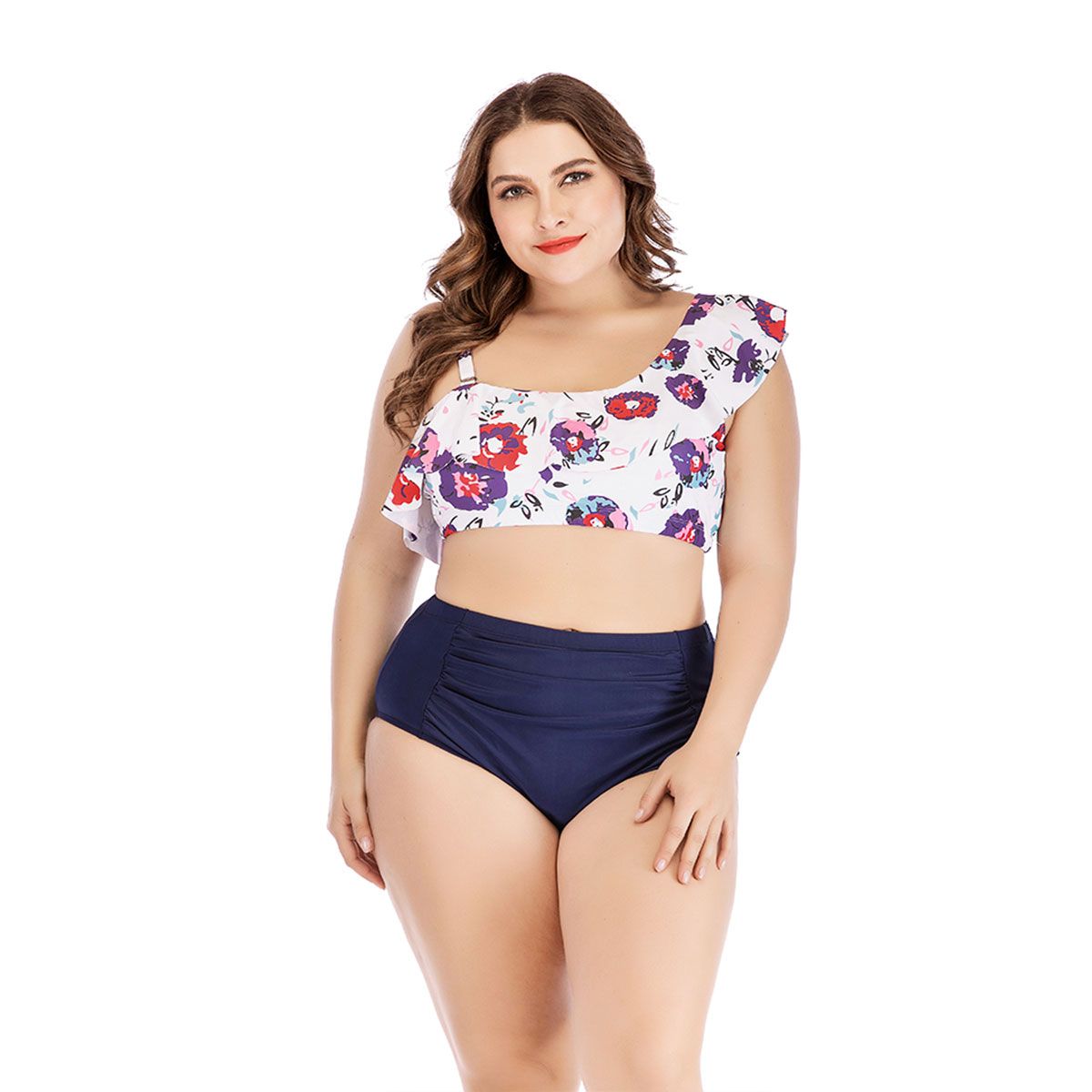 cheap plus size swim tops