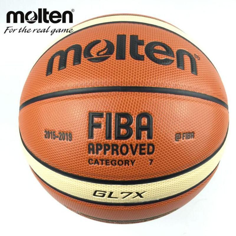 Molten GP76 #7 Men's Basketball In/Outdoor W/ Needle Bag Standard Training Ball 