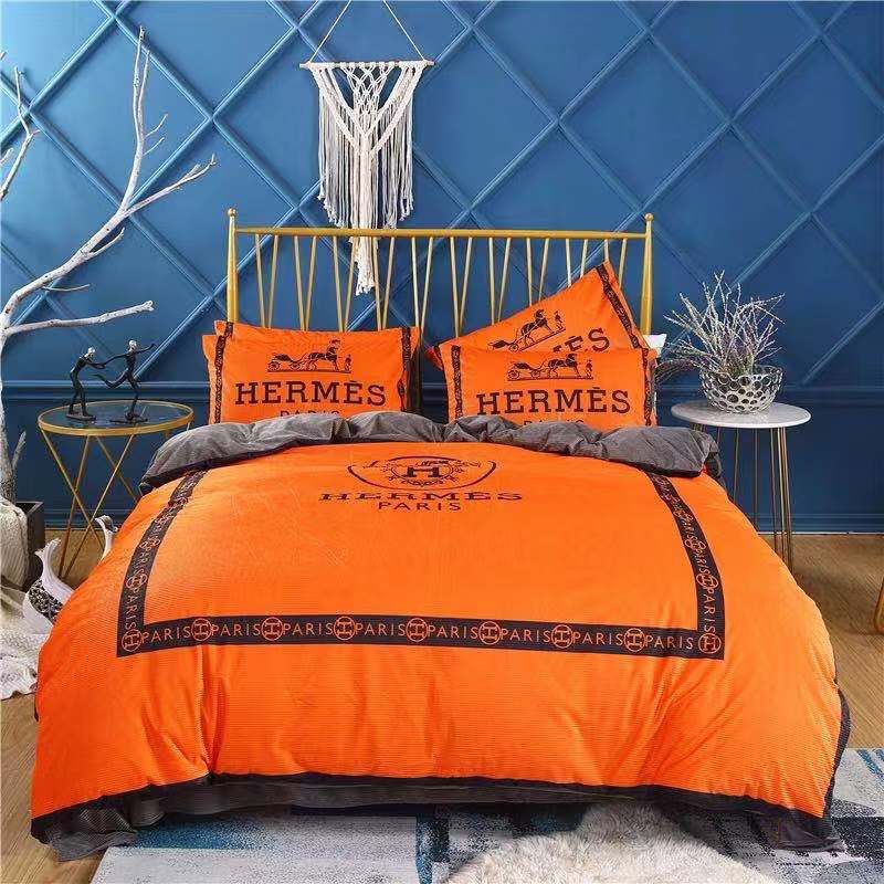 Ins Luxury Brand New Home Bedroom Duvet Cover Hot Sale Bedding Set