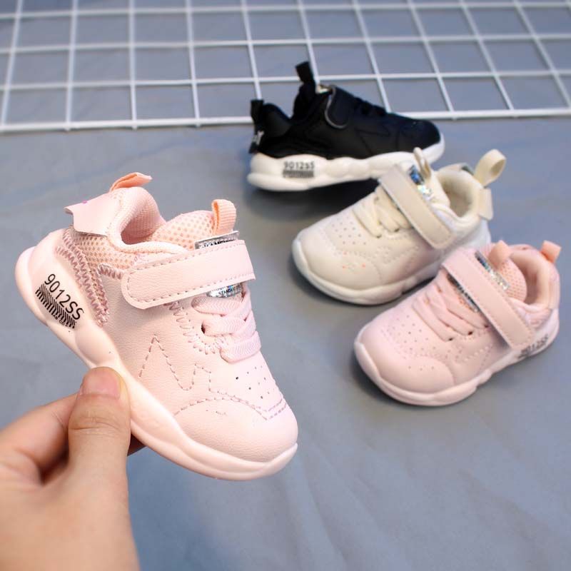 Marca Bebé niño Primeros caminantes zapatillas de deporte zapatos para niños Zapatos para niños Tamaño