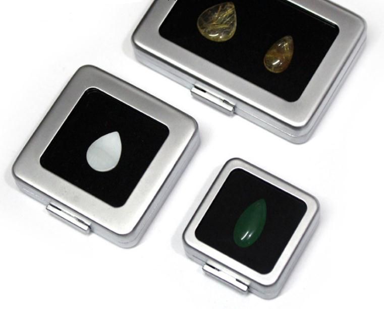 LOOSE DIAMOND JEWELRY DISPLAY CASE HOLDER GEM SHOW STORAGE CONTAINER BOX 
