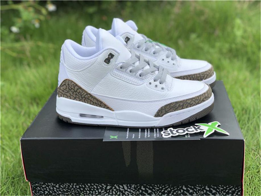 white and mocha 3s