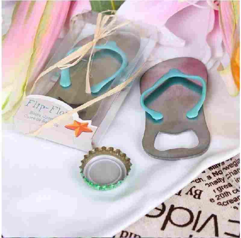 flip flop wedding favors