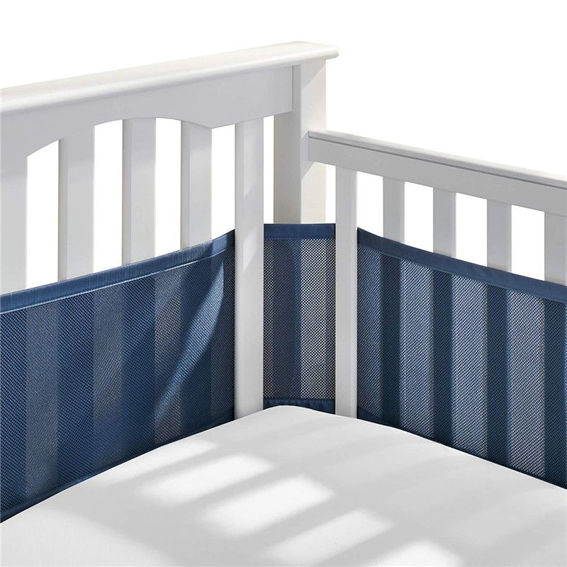 breathable cot bed bumper