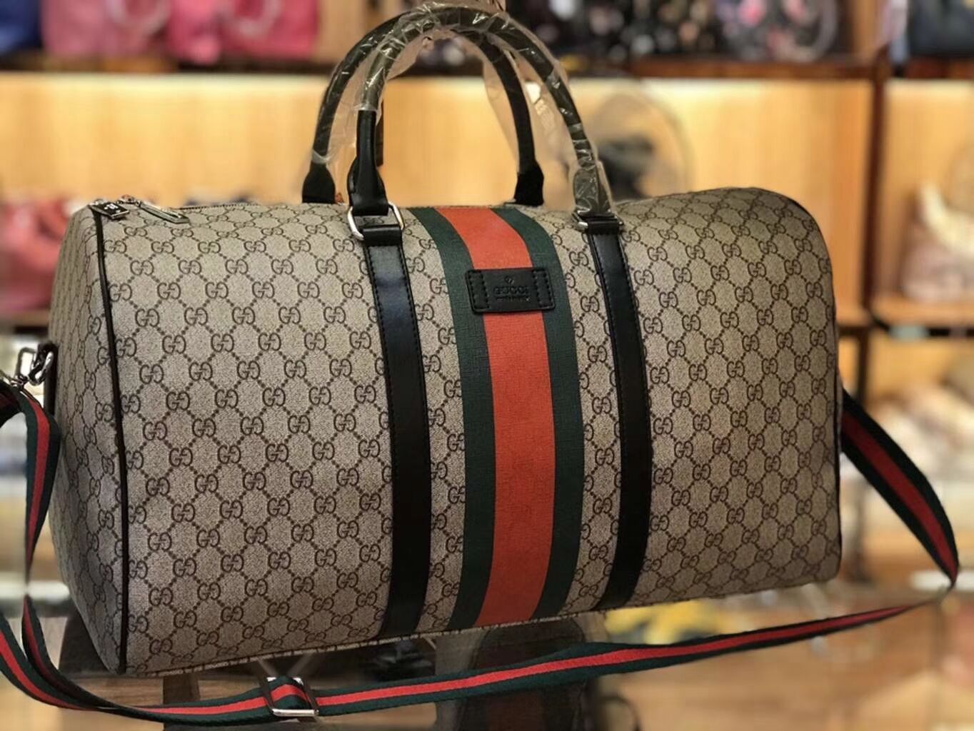 traveling with luxury bags