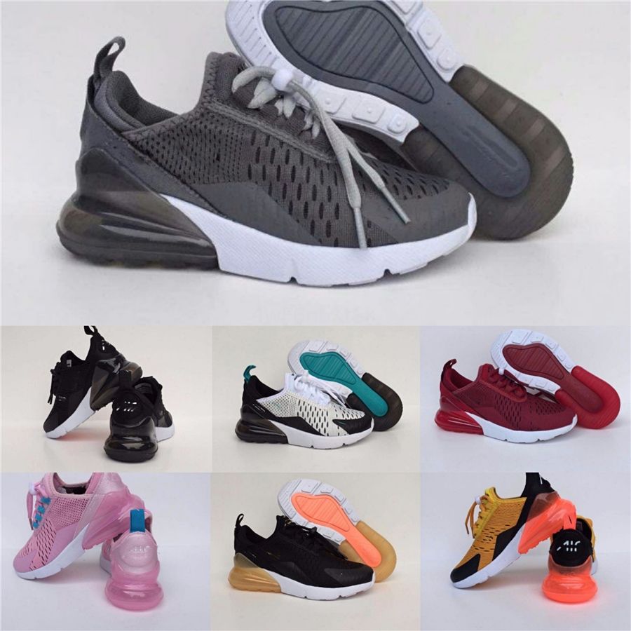 infant girls black trainers