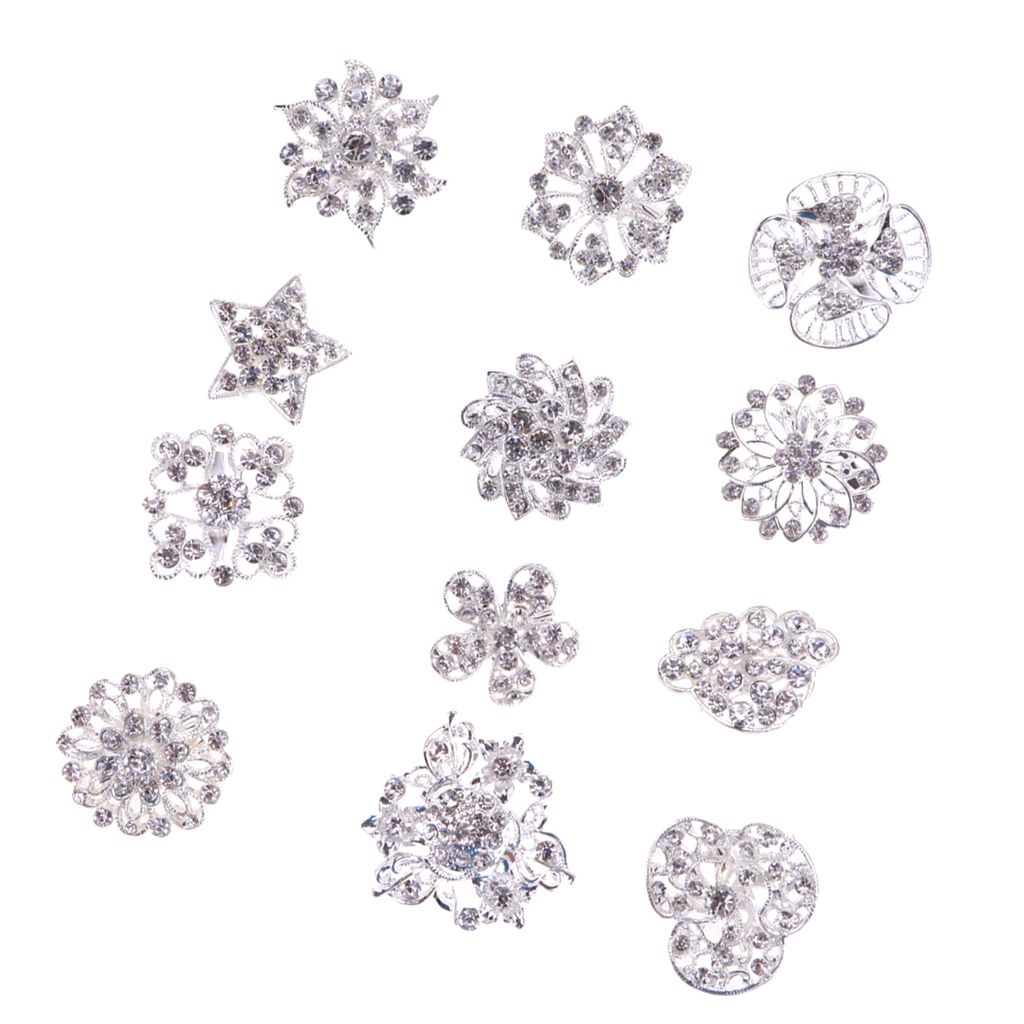diamante brooch
