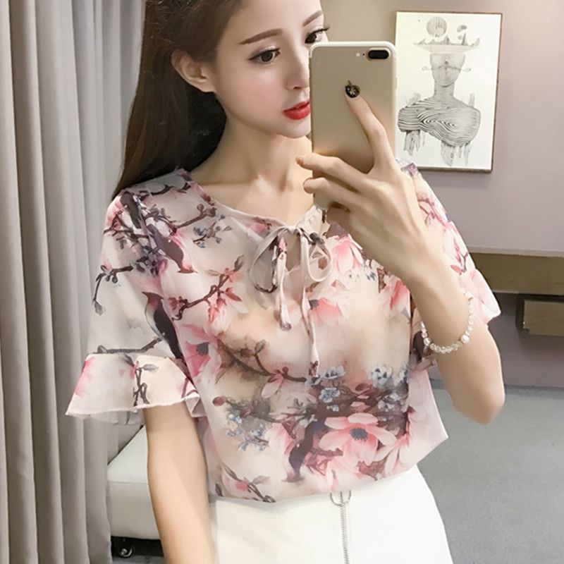 Chiffon blusa Clearance