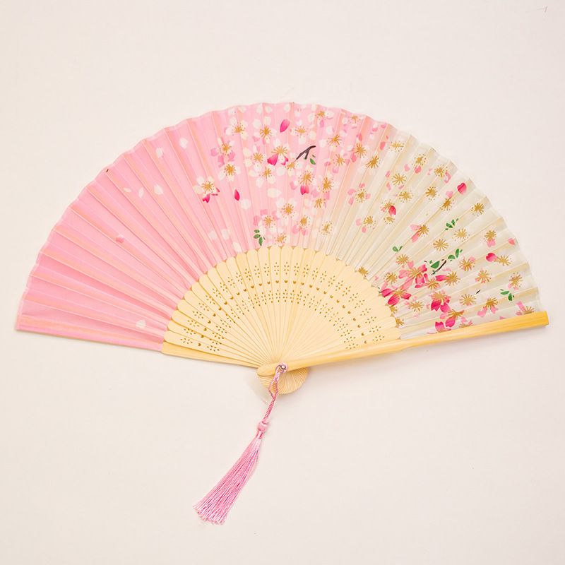 bamboo hand fan