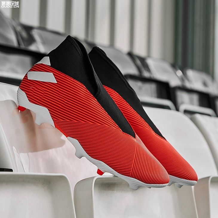 Acheter Pas Cher Adidas Nemeziz 19.3 FG Laceless Chaussures De Soccer Sans  Lacets 302 Redirect Action Crampons De Football Noirs Et Noirs Nemeziz 19.3  FG Crampons De Sol Fermes Du 26,53 € | Fr.Dhgate