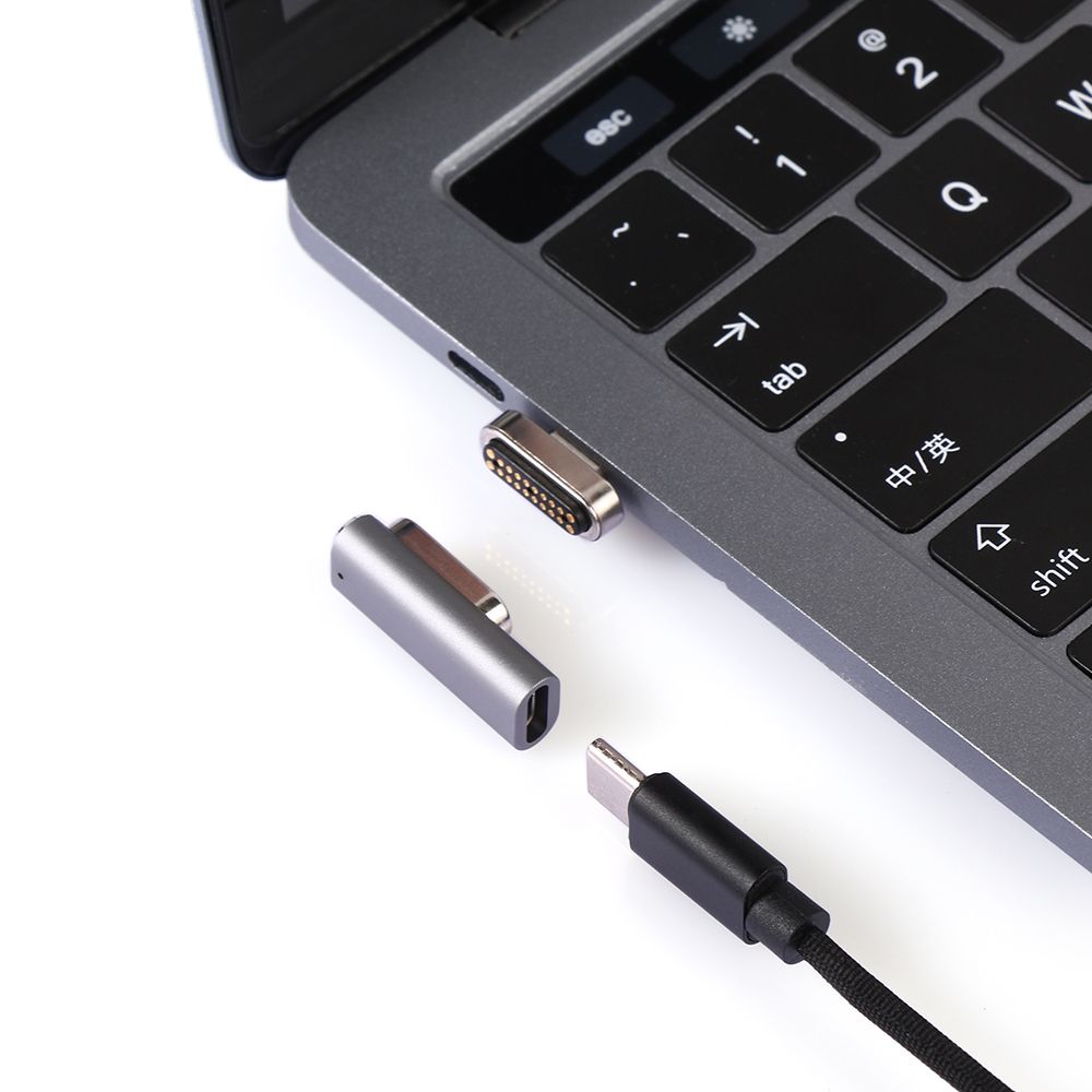 Compre Novos 20 Pins Magnetic USB C Adaptador Tipo C Conector PD 100W Custo  Rápido Para MacBook Pro Pixel Para Samsung S10 Para Huawei De Efit, $61,99  | Pt.Dhgate.Com