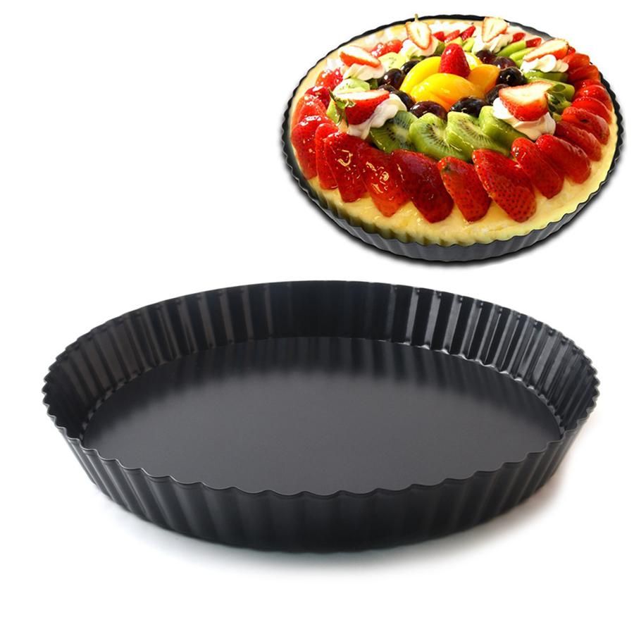Discount Non Stick Tart Quiche Flan Pan Molds Pie Pizza Cake Round