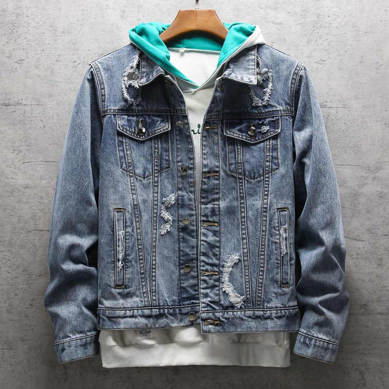 peacocks mens denim jacket