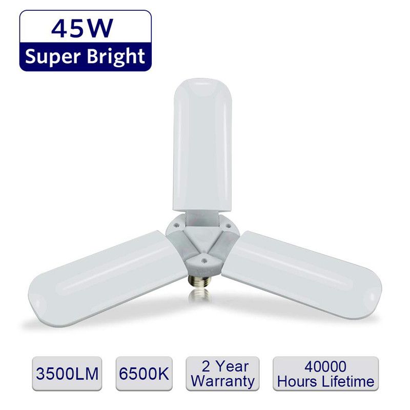Led Garage Lights Super Bright Led Bulbs Deformable Garage Led