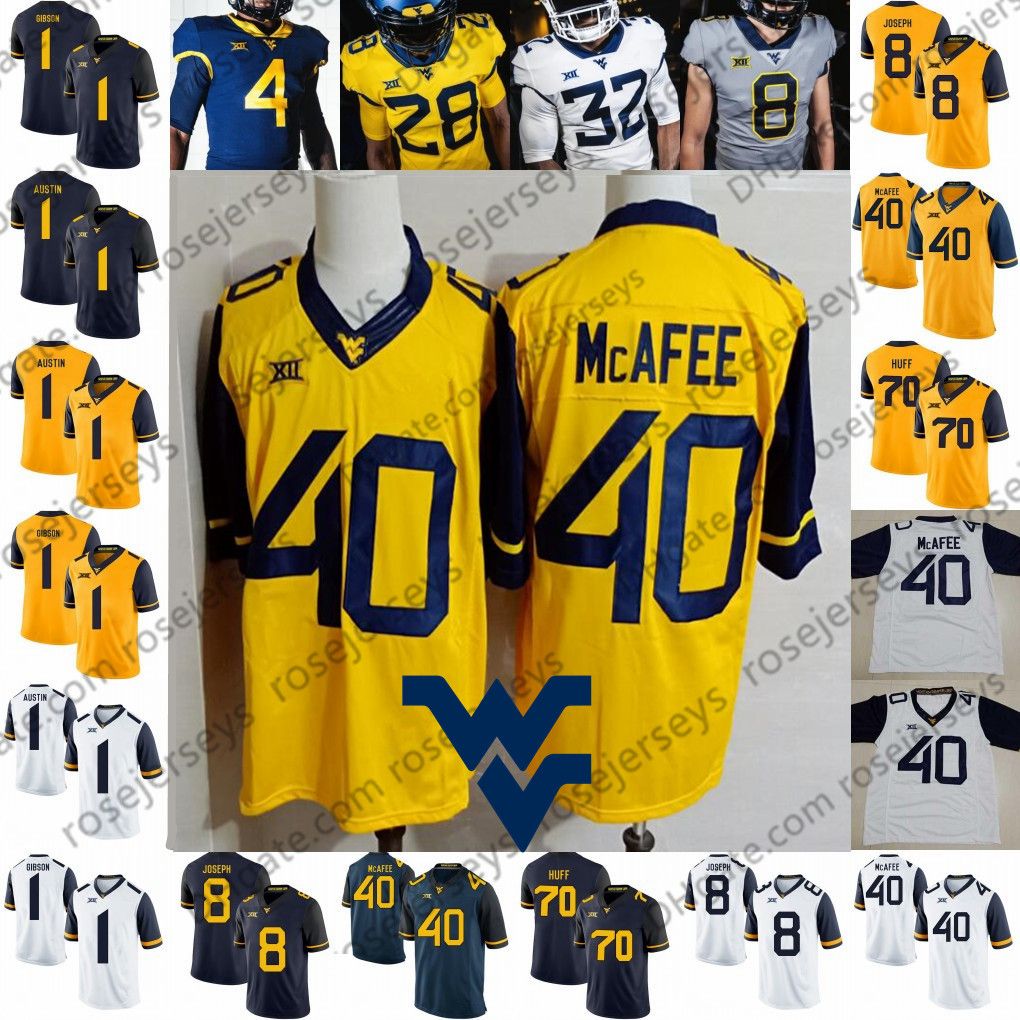 pat mcafee jersey wvu