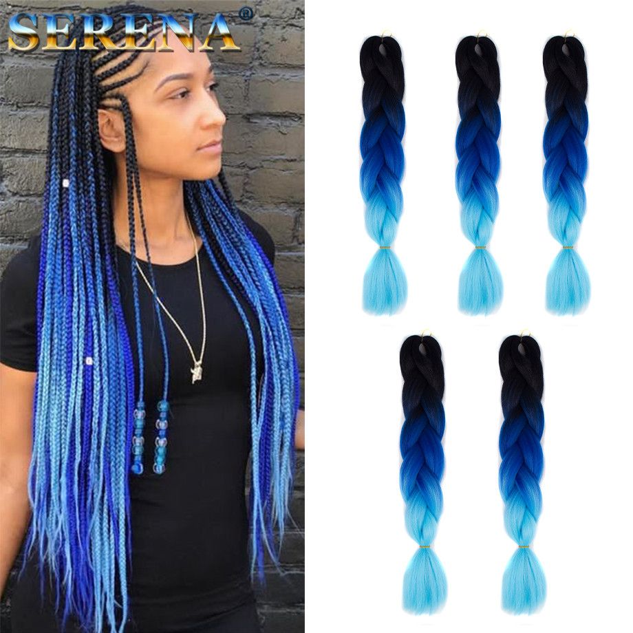 Crochet Braids Dreadlocks Twist Hair Extensions Kanekalon