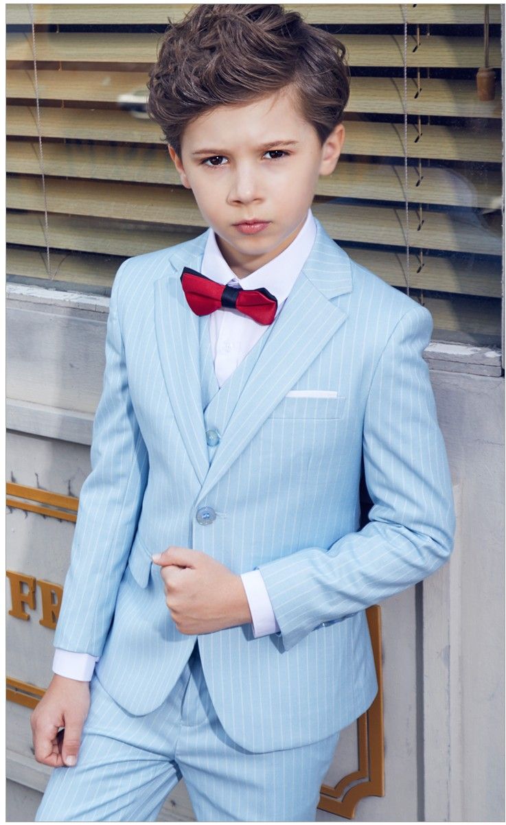 light blue boy suit