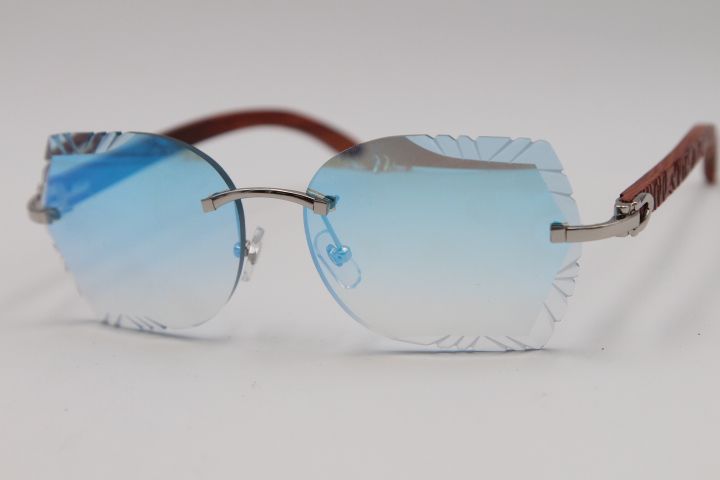 Silver Blue Mirror Lens