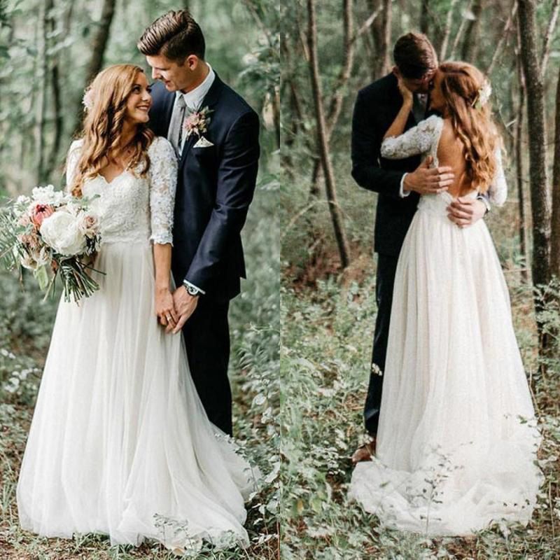 Vestidos de novia estilo rustico Clearance