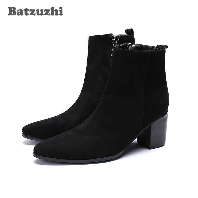 Botas Tacon Alto Hombre Sale Online, 58% OFF | www.rupit.com