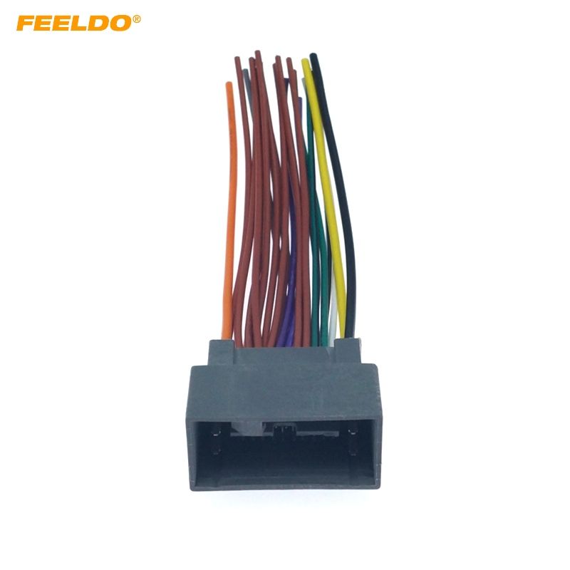 2020 Feeldo Car Radio Audio 24pin Interface Wire Harness