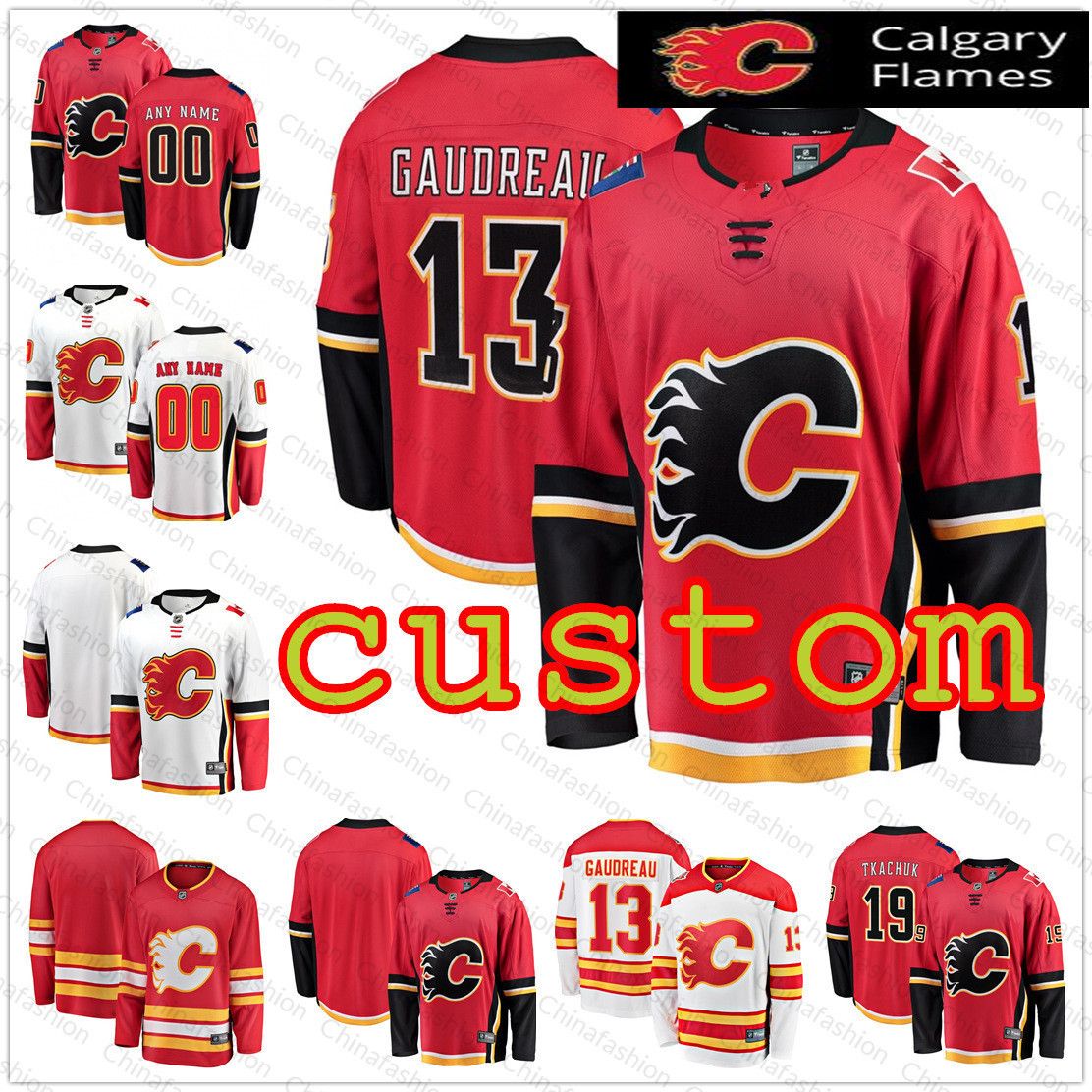 custom flames jersey