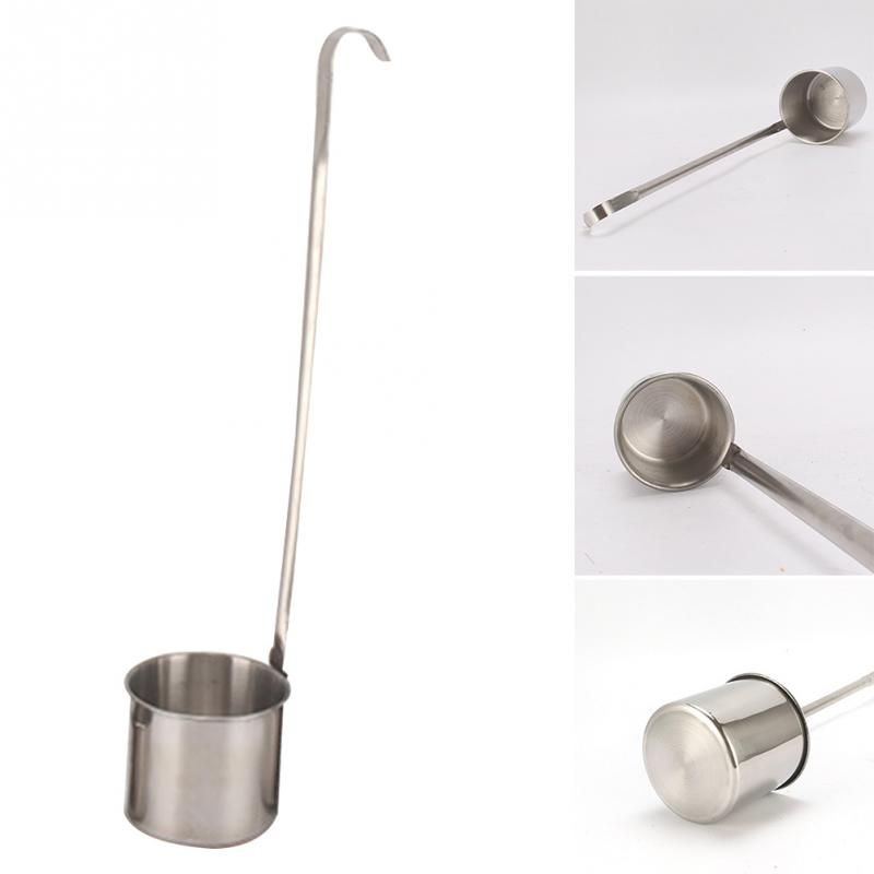 Stainless Steel Wine Dipper Ladle Spoon With Hook,Sauce Ladle,Wine