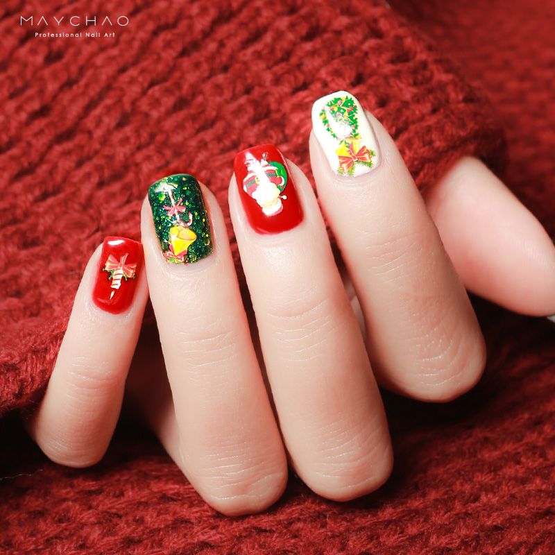 holiday nail art stickers