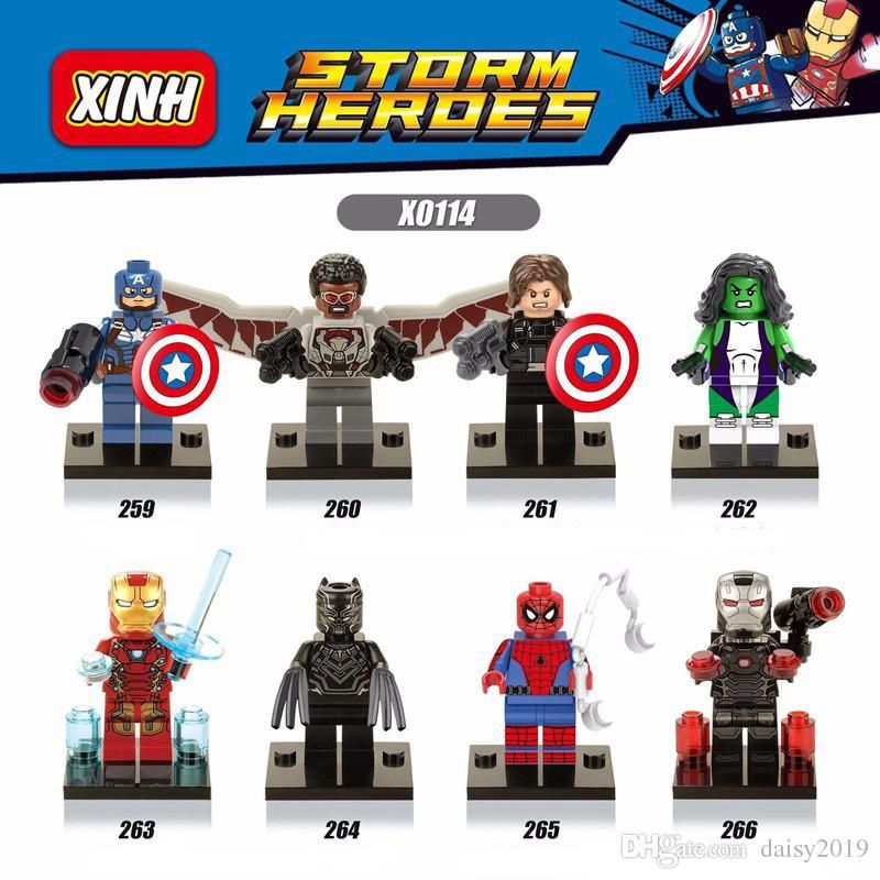 en iyi super kahramanlar kaptan amerika iron man spiderman o hulk kis asker savas makinesi cocuk oyuncaklari x0114 fiyatlariyla dhgate com