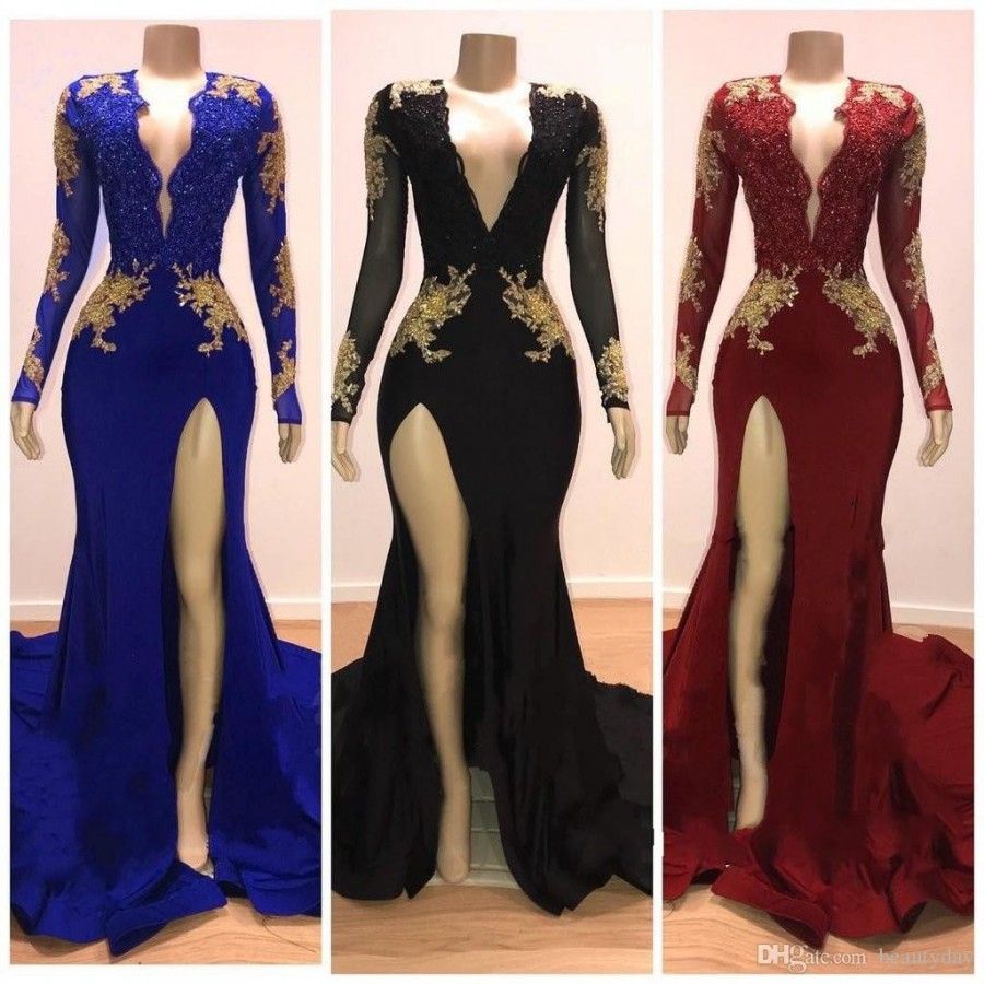 black and gold special occasion dresses