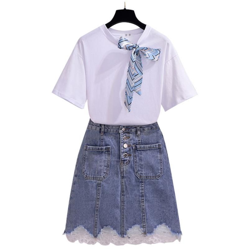 casual skirt and top set