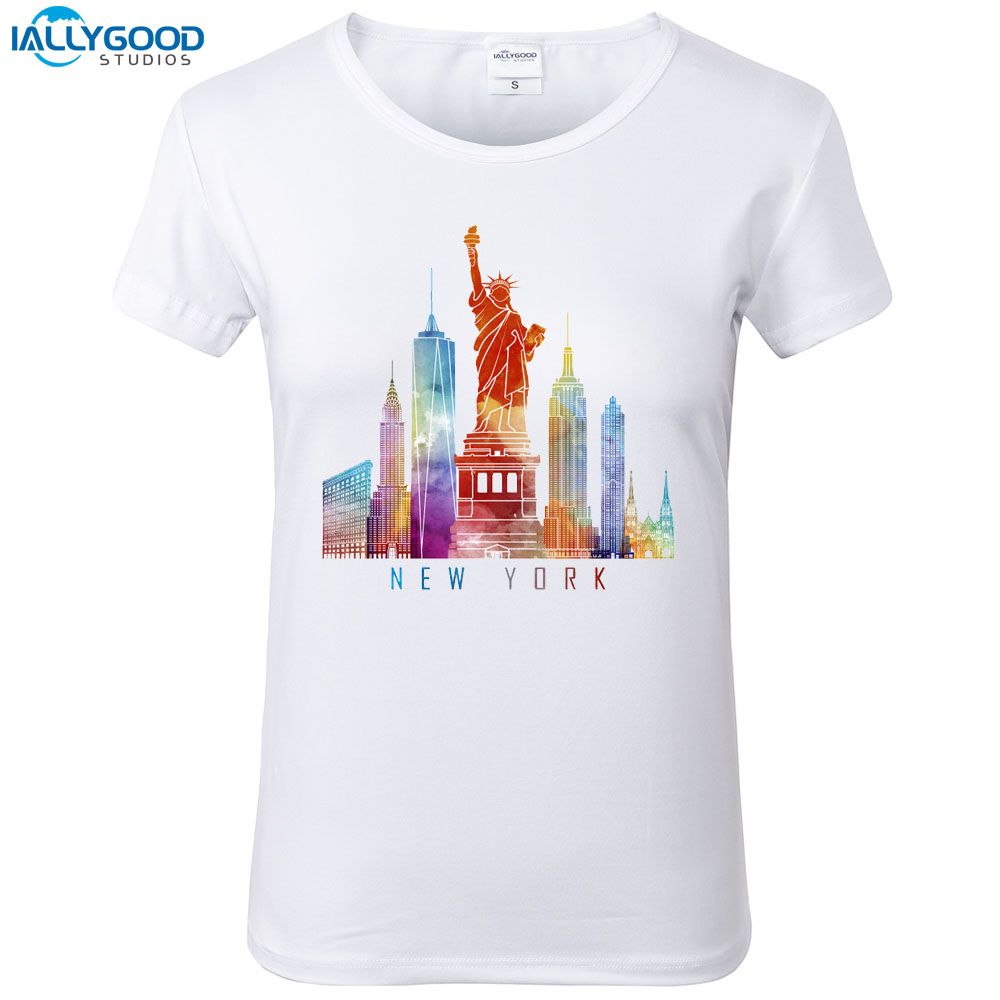 new york t-shirt damen