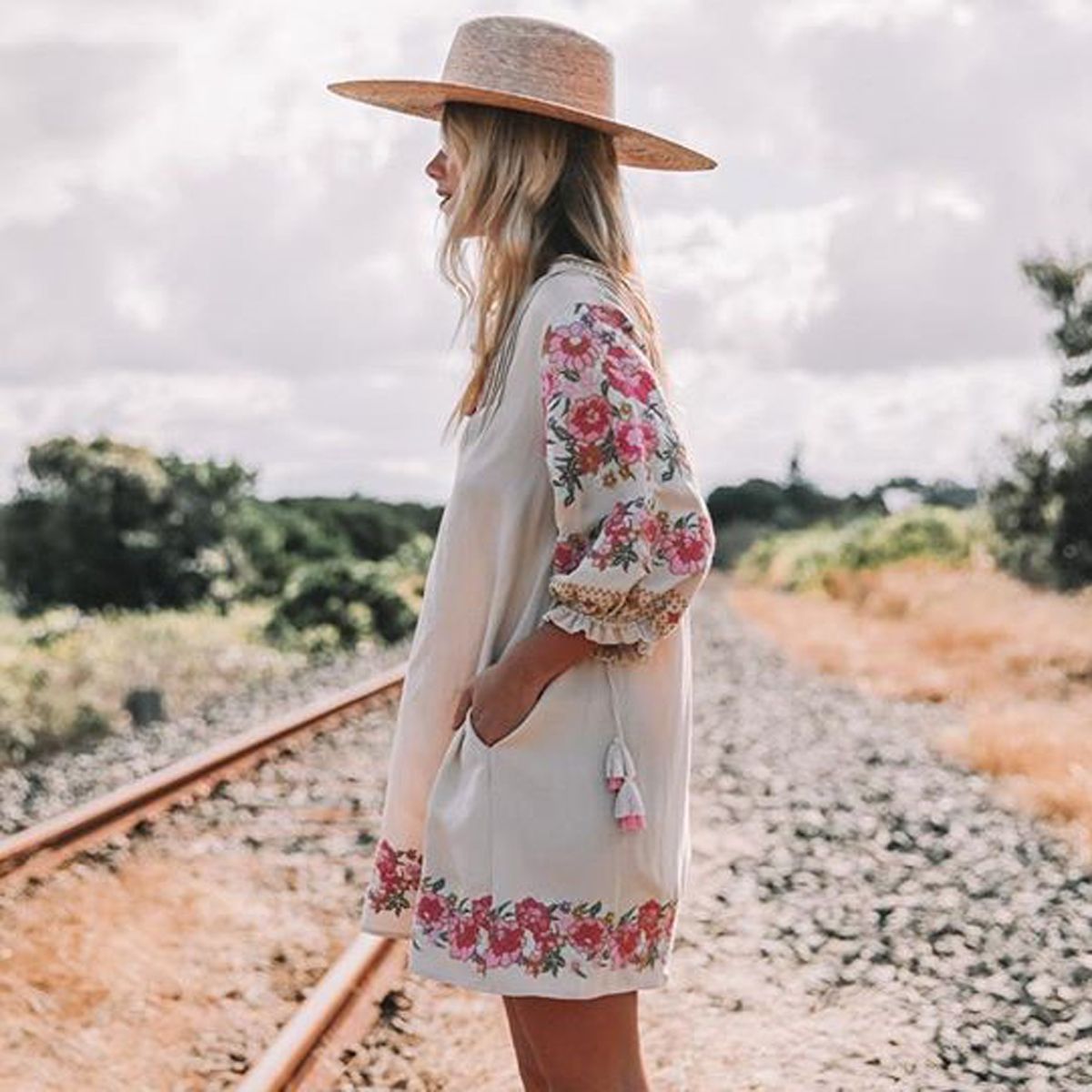 hippie beach dress