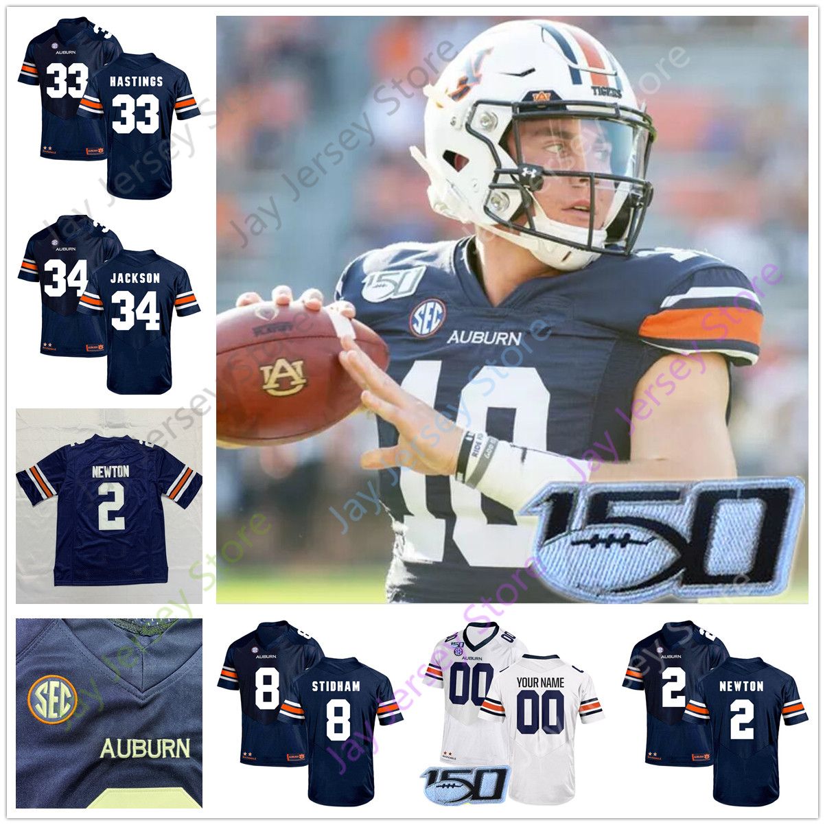custom auburn football jersey