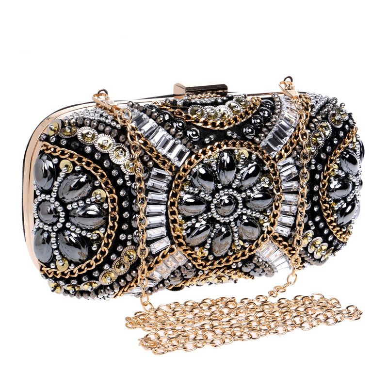 beaded clutch bag