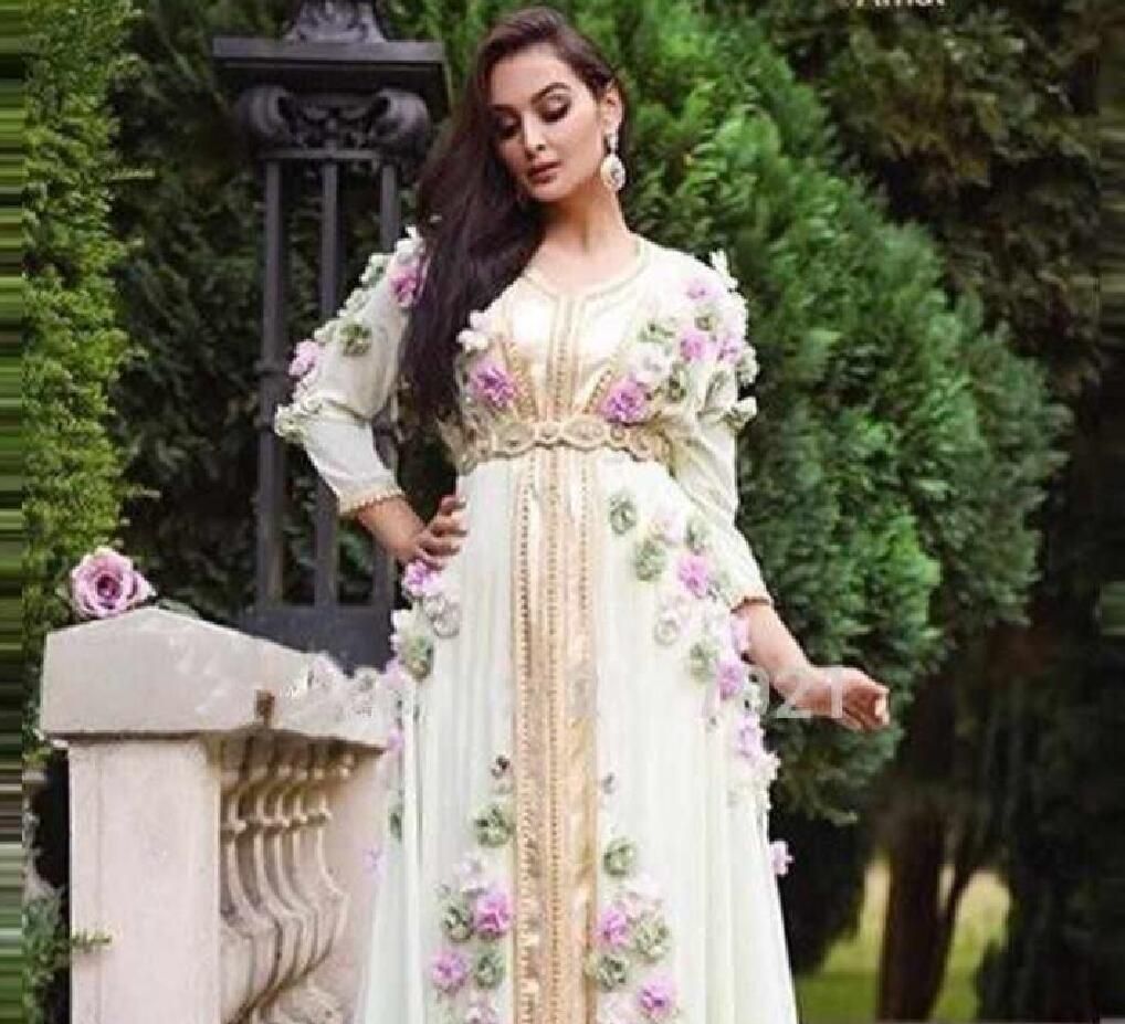 Caftan Kaftan Moroccan Takchita Wedding Gown Abaya Handmade FreeBelt Magenta 