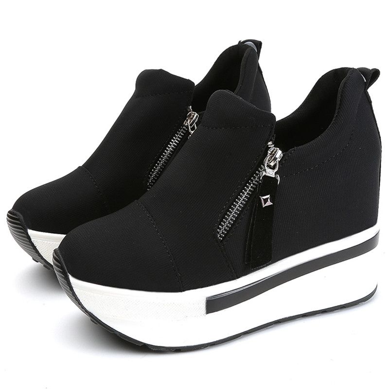 chunky black sneakers womens