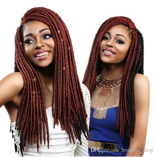 2019 Amazing Natural Hair Goddness Locs Curly Dreadlocks Crochet
