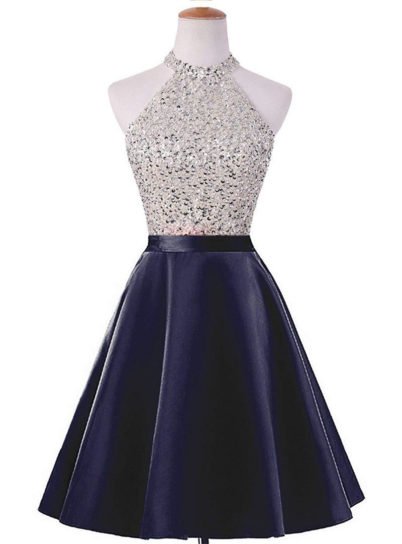 homecoming dresses navy blue