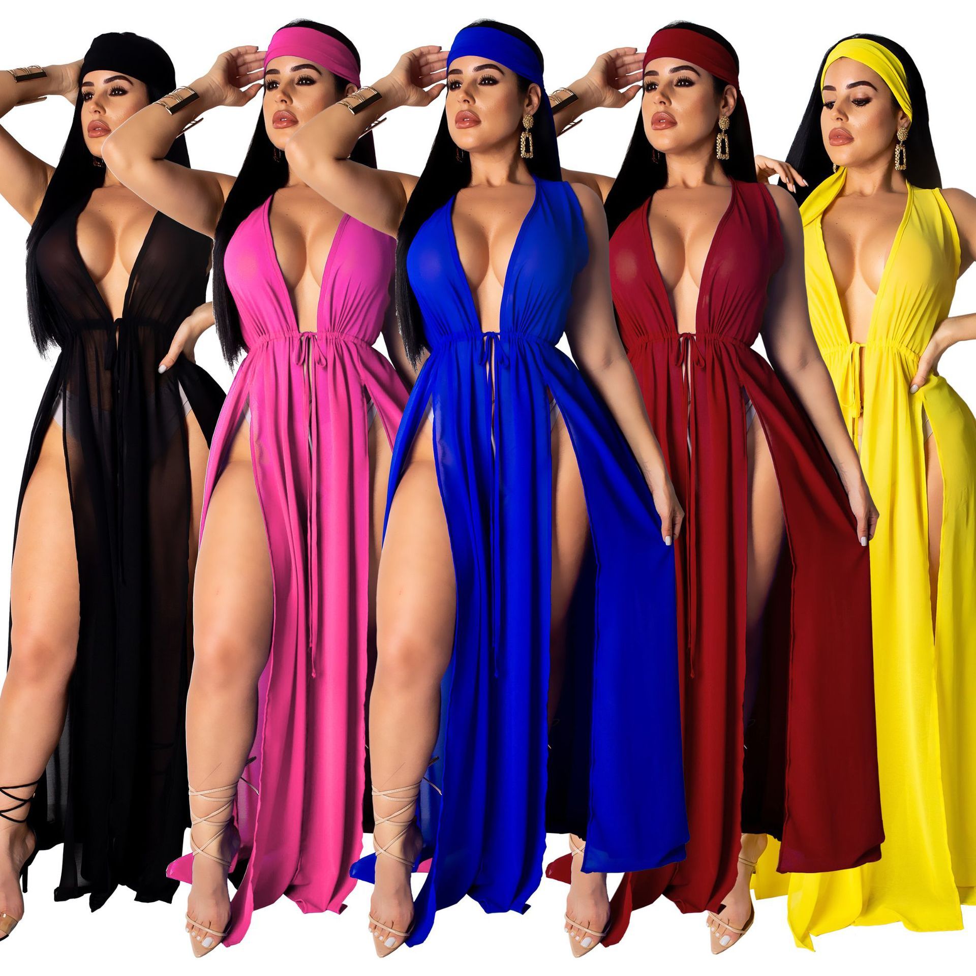 evening chiffon cover up