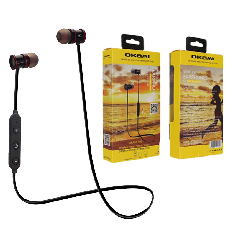 OKAMI 930 Bluetooth Headphones Magnetic 