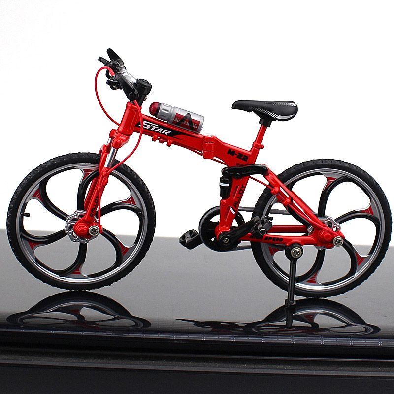 Складной горный велосипед Красный